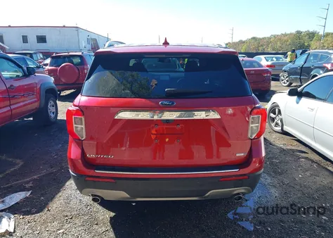 2020 Ford Explorer Limited из США, поврежденный, VIN 1FMSK8FH5LGB86267